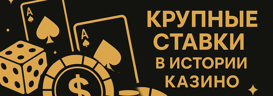 Большие ставки в истории казино.