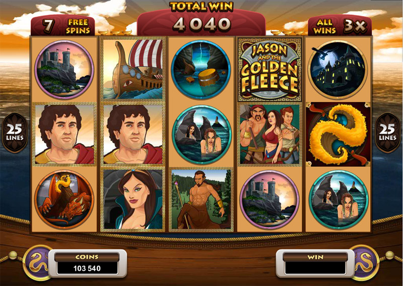 Jason and the Golden Fleece Игровой автомат. 