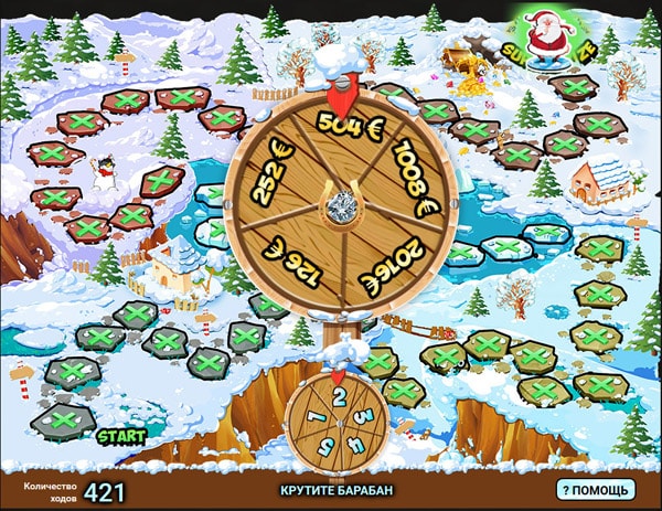 Новогодняя лотерея в онлайн казино. 